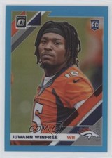 2019 Panini Donruss Optic Rookies Aqua Prizm 94/299 Juwann Winfree #147 ju7