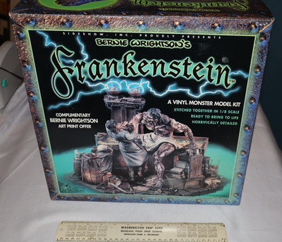 NEW 1996 Sideshow Collectibles Bernie Wrightson Frankenstein 1:8 Vinyl Model Kit
