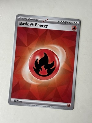 Pokémon Basic Fire Energy SVE 010 Scarlet & Violet Energies Basic Energy Regula 