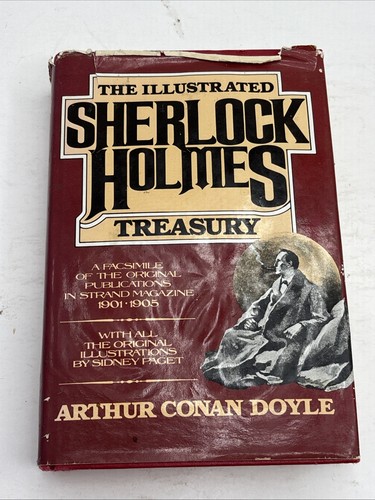 The Illustrated Sherlock Holmes Treasury Sir Arthur Doyle Hardcover Book 1976 - Bild 1 von 5