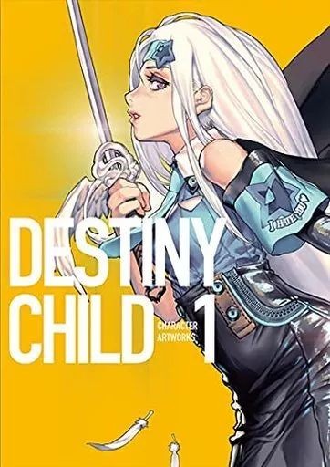 DESTINY CHILD CHARACTER ARTWORKS 1 2 Set Game Art Mona Rize Excellent