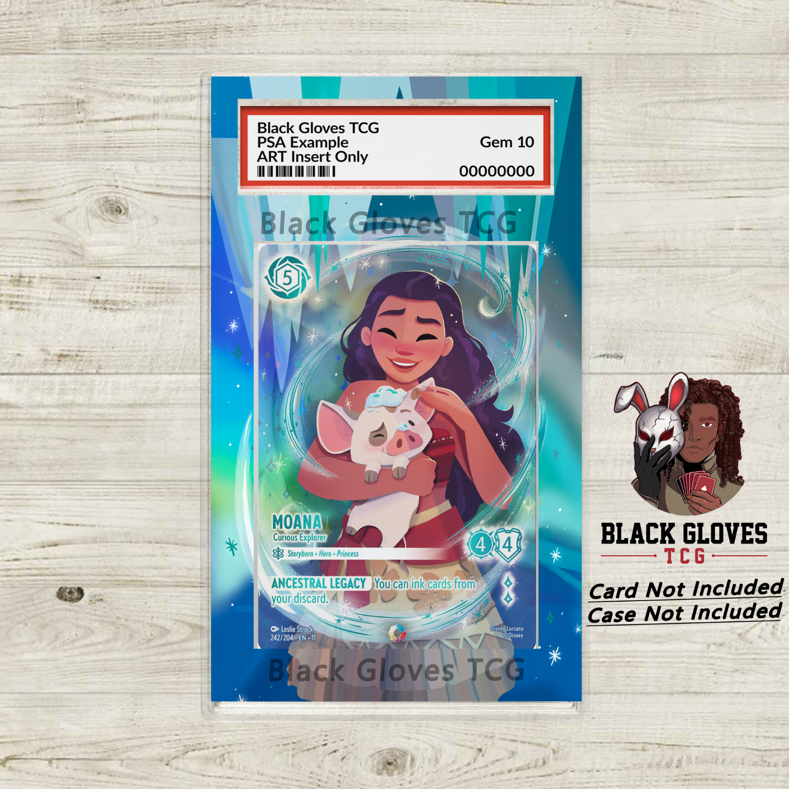 Lorcana Moana Curious Explorer Iconic 242/204 - Extended Art Insert
