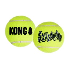 3 Piece Set Squeaky Tennis Ball Dog Toy Non Abrasive Fetch Balls Various Sizes