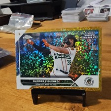 2023 Topps Chrome Pro Debut Gleider Figuereo Gold Refractor /50 PDC-115