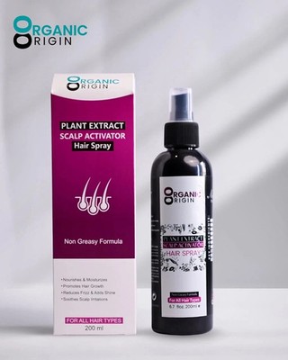 Haarspray Hitzeschutz Natürlicher Anti Pilz Frizz Hinzufügen Volumen Stärke 100%