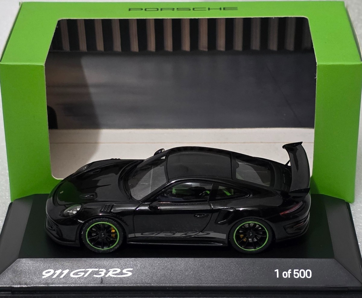 Porsche 911 (991) GT3 RS Weissach Pack 2018 Black 1:43 Spark WAX