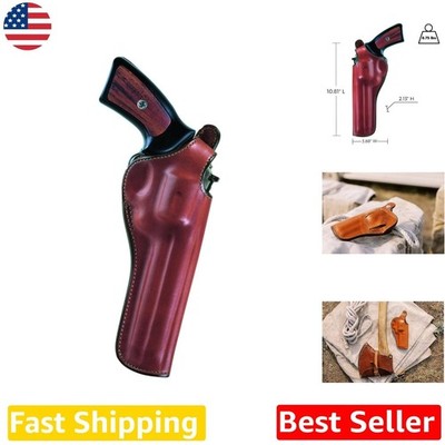 Unique Tan Leather Cyclone Holster Colt Python Right Hand Snap Closure