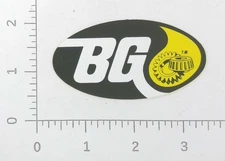 Vintage BG Products Inc Gas & Oil Heavy Equipment Advertising Sticker Decal