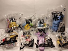 McDonald's Despicable Me 3 Minions Happy Meal Toy 1-8 New Sealed Free Shipping