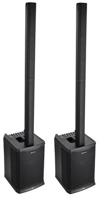 (2) Rockville TITAN MIX12A 12'' Powered PA Array Speakers/Subs w/Wireless Linking