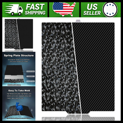QIDI 390x390mm Spring Steel 3D Printer Build Plate, Smooth PEO/PET