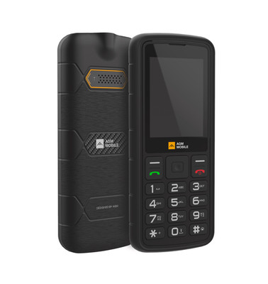AGM by Bea-fon M9 Bartype 4G Rugged Schwarz Mobiltelefon Wasserfest 2,4'' Kamera