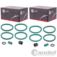 2X A.B.S. Bremssattel RAPARATUR-SATZ Hinten Passend FüR CitroËN Bx Cx