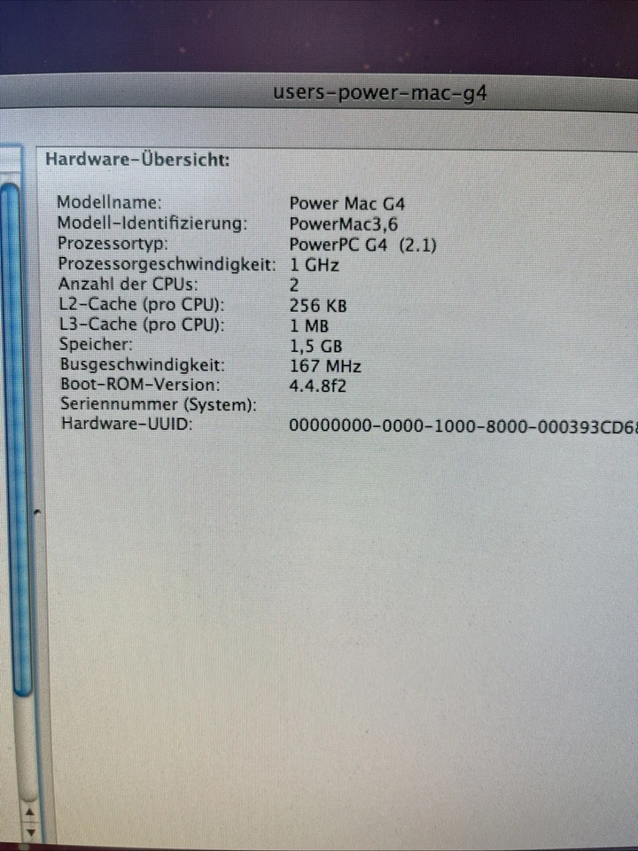 APPLE M8570 Power Mac Macintosh G4 120GB ATA HDD -  Computer Rarität - Bild 3 von 4