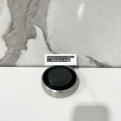 Google Nest Learning Thermostat 3rd Gen -( Polished / Stainless / Black / White)