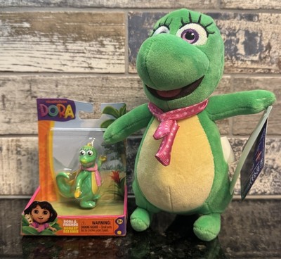 Nickelodeon Dora The Explorer ISA 8'' Plush & Figure Set NWT 2025