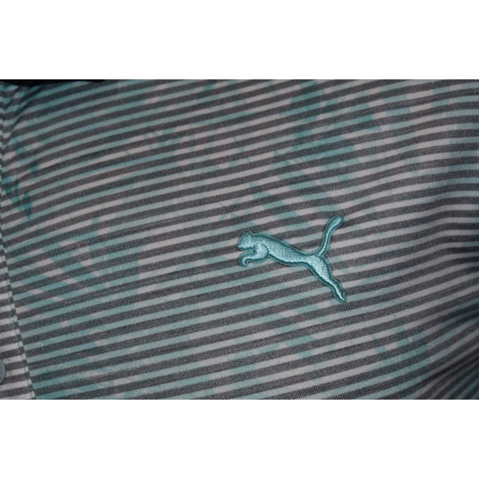 Polo de golf PUMA para hombre talla grande poliéster rendimiento Poipu Bay Hawaii  Foto 4 de 4