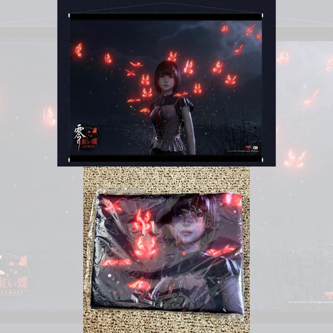 零 紅い蝶 リメイク B2ポスター2枚セット FATALFRAME REMAKE Fatal Frame II Crimson Butterfly Remake B2 tapestry | eBay