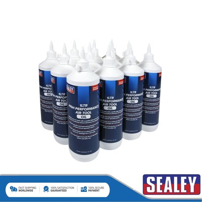 Sealey Druckluft Werkzeugöl 1L 12er Pack ATO/1000