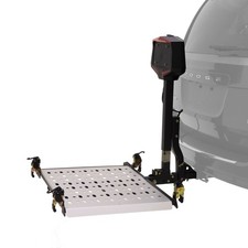 Electric Mobility Scooter Carrier For Car 350 Lb Capacity Silver Spring