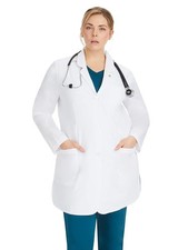 Healing Hands Lab Coat For Woman White Coat Fiona with 4 Pockets, Fluid Barri...