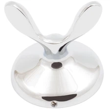 Coastal Robe Hook, Polished Chrome by Stone Harbor Hardware
