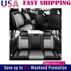 For 2009-2024 Ford F150 F250 Crew Cab Truck Car Seat Covers Full Set Front &Rear