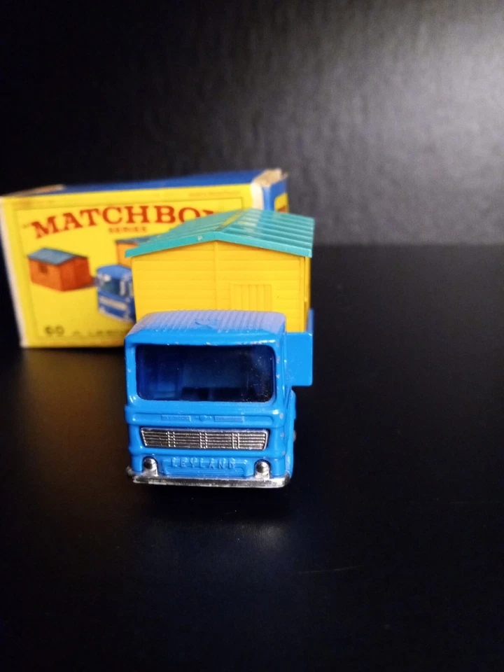 Camión Matchbox Lesney 1966 #60 con oficina en caja original tipo E3 Foto 4 de 4