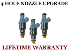 UPGRADED Bosch Set Of 3 Fuel Injectors for BMW K75 K75T K75C K75S K75RT 85-95