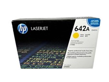 Genuine HP CB402A 642A Yellow Toner Cartridge - Laserjet CP4005 - Sealed