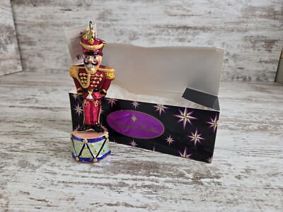 Christopher Radko ~ Band Stand Brigade Gem Christmas Ornament NUTCRACKER