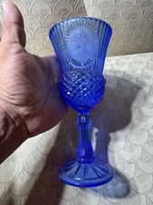 Avon Fosteria Martha Washington Cobalt Blue G...