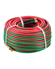 Oxygen Acetylene Hose 1/4-Inch x 100FT T Grade Hose 300PSI Max Working Pressure