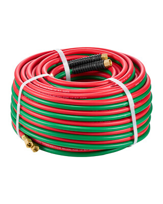 #ad Oxygen Acetylene Hose 1 4 Inch x 100FT T Grade Hose 300PSI Max Working Pressure $59.39