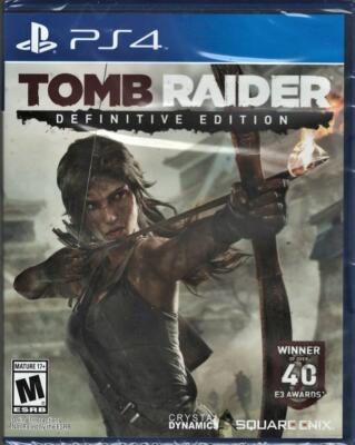 Tomb Raider: Definitive Edition PS4 (Brand New Factory Sealed US Version) PlaySt