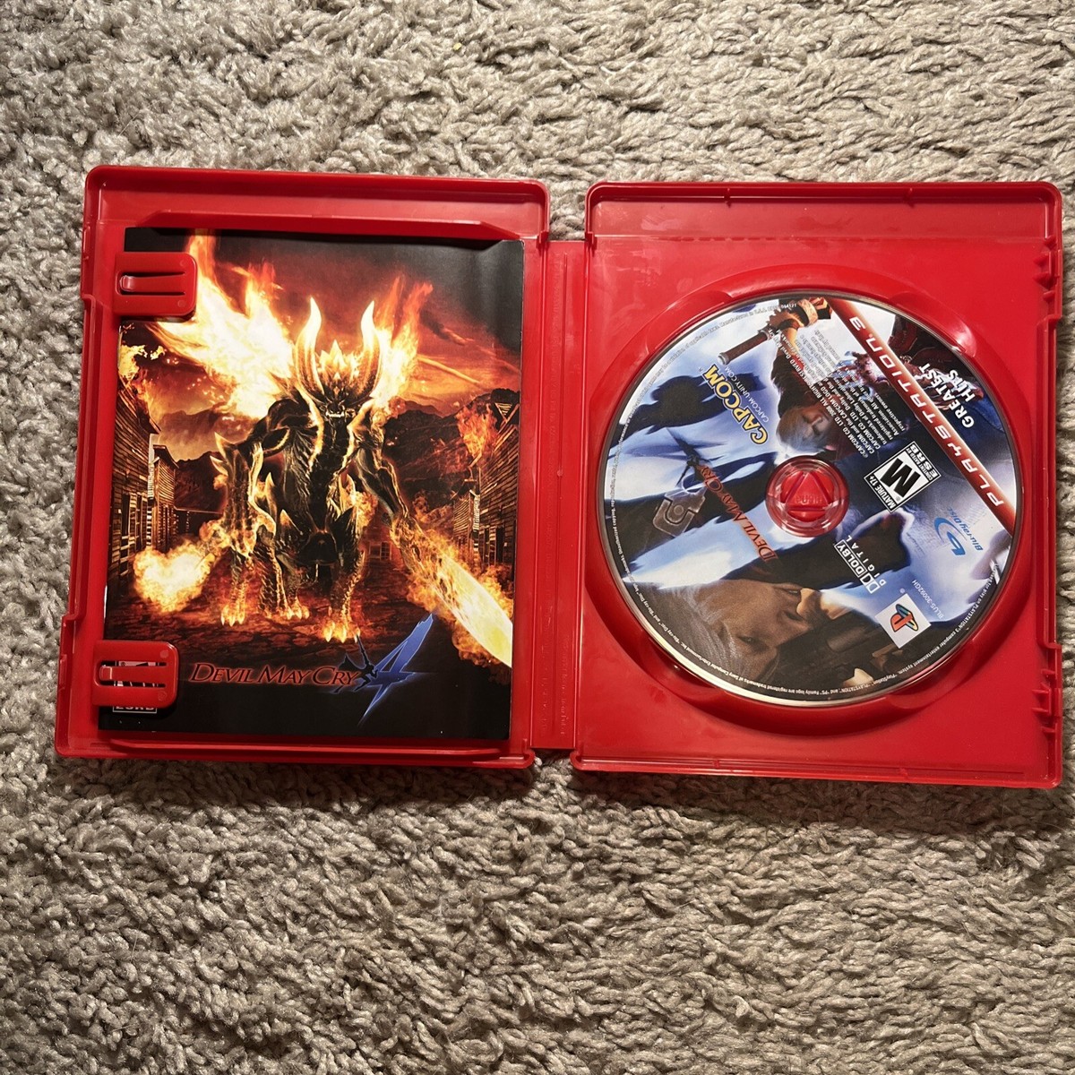 DVD Devil May Cry 4 Greatest Hits Lacrado Original Ps3 - Capcom