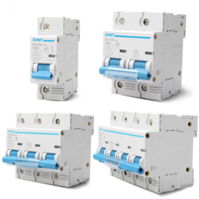 Chint DZ158-125 Series Air-Switch Circuit Breaker Type C 100A Free Ship