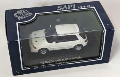 MAZDA FAMIRIA Coupe ミニカー Bandai 1/20 Mazda Familia Rotary Coupe | The Sprue Lagoon