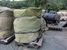 ONE -MILITARY SURPLUS DRASH TENT LARGE XB SERIES  CAMP HUNT CONDITION IS UNKNOWN