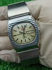 RELOJ RADO MOSKETEER VI GENUINO AUTOMÁTICO AÑOS 70 SUIZO RARO ESFERA PLATEADA SUIZO