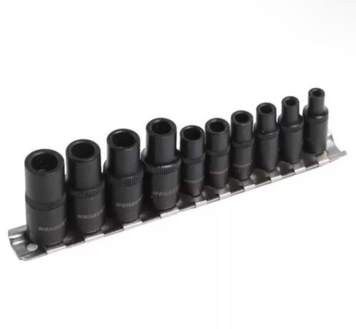 Magnetic Tap Socket Set 10-Piece Tap Holders 1/4" & 3/8" M1.5-M14 CT5615 - Picture 2 of 3