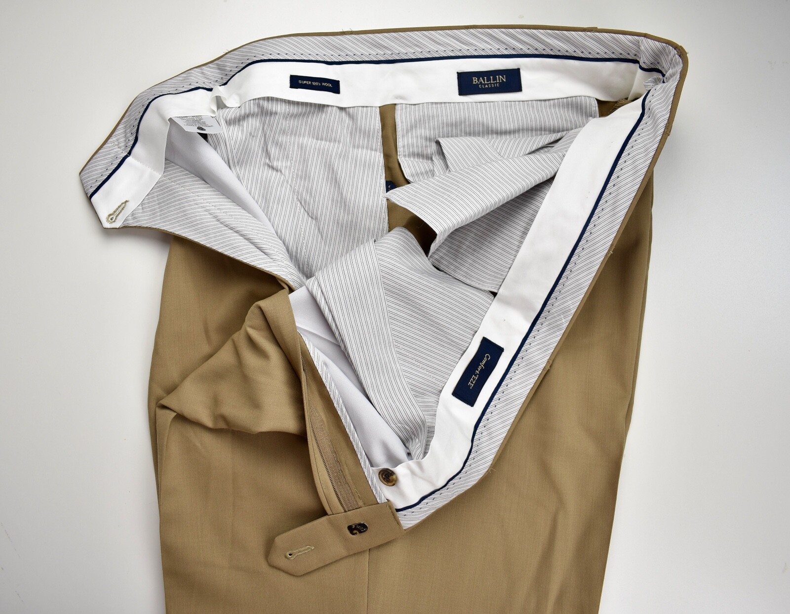 Ballin Classic Comfort "Eze" Solid Brown 100% Woo… - image 3