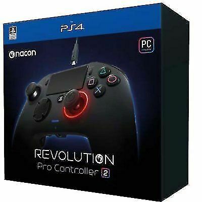 Nacon Revolution Pro Controller 2 For Playstation 4 Black For Sale Online Ebay