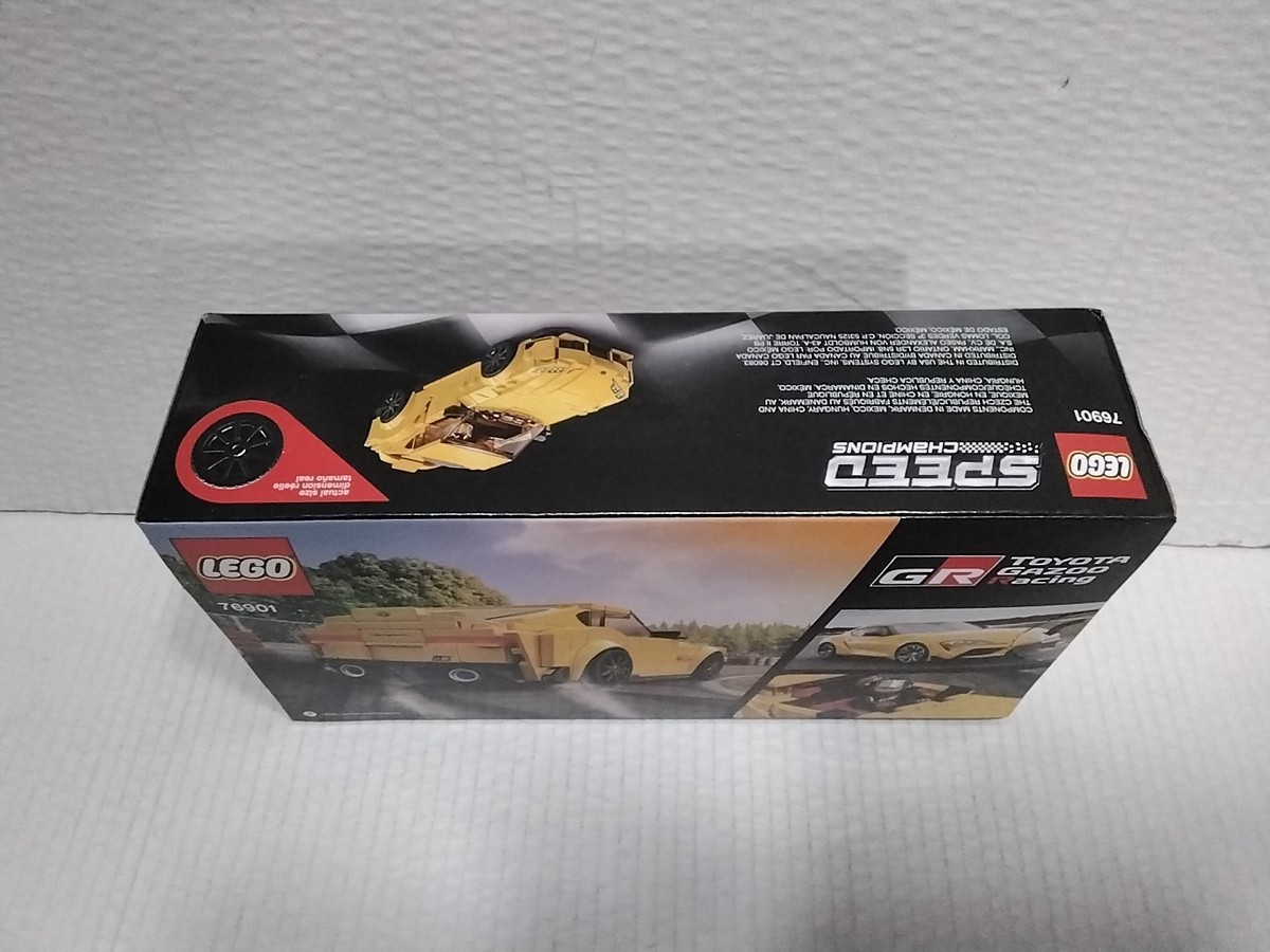 LEGO 76901 Speed Champions Toyota GR Supra & Custom Toyota GR