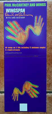 Paul McCartney And Wings - Wingspan RARE promo counter top display