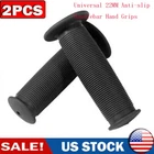 1 Pair of Universal Motorcycle Anti slip Soft Rubber Handlebar Grip Cover 22MM