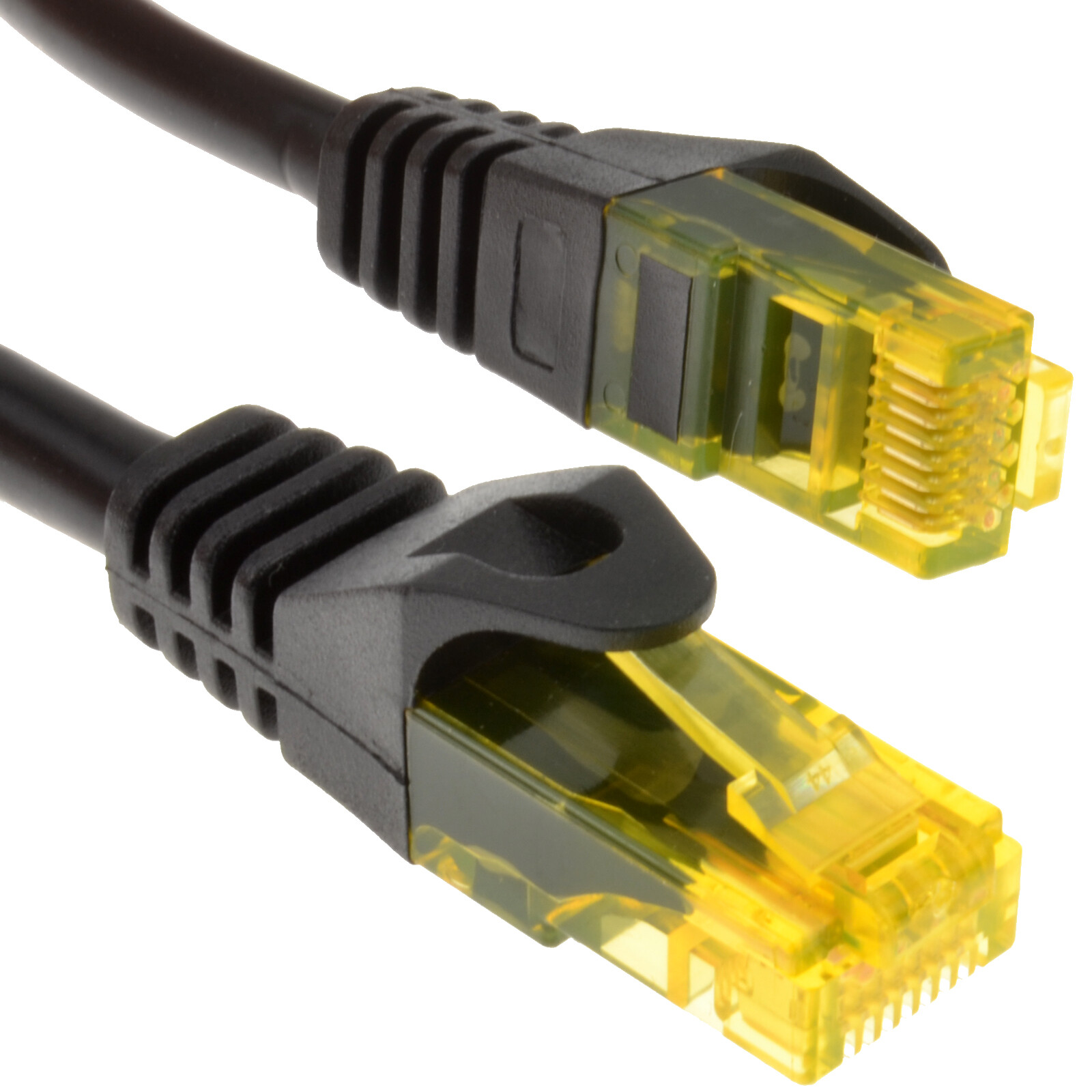 0,5m 50cm Netzwerkkabel RJ45 Ethernet Gigabit LAN Kabel - 10