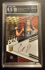 2023 WWE Donruss Elite - Cora Jade - Pen Pals Auto - 25/49 - Arena Club 9.5/10