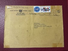 United Nations 1974 COVER TO ENGLAND
