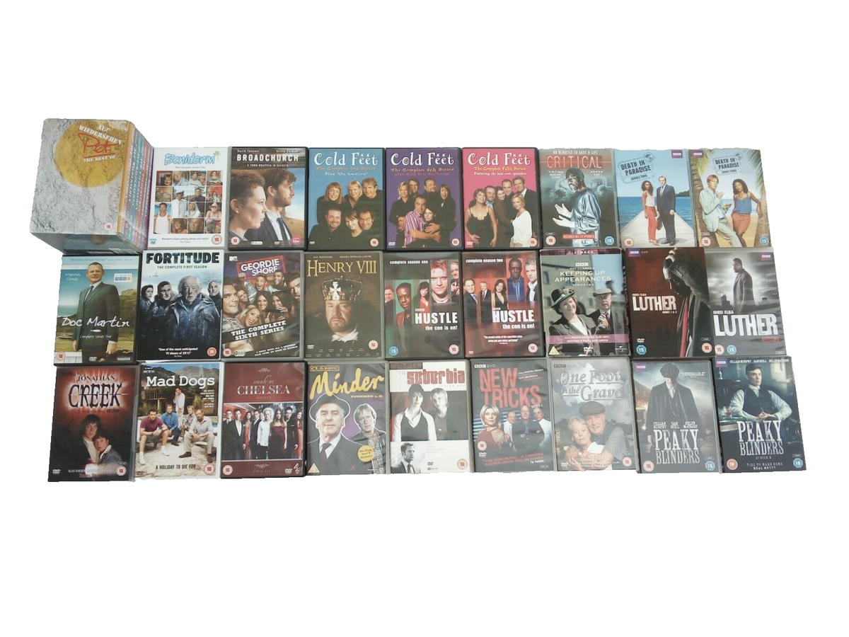 Classic British TV Series DVD Box Sets 41 Shows 103 Discs